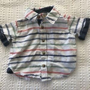 Boys shirt sleeve button-down